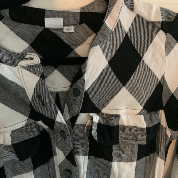 GAP plaid tie dress - Picture 2 of 4